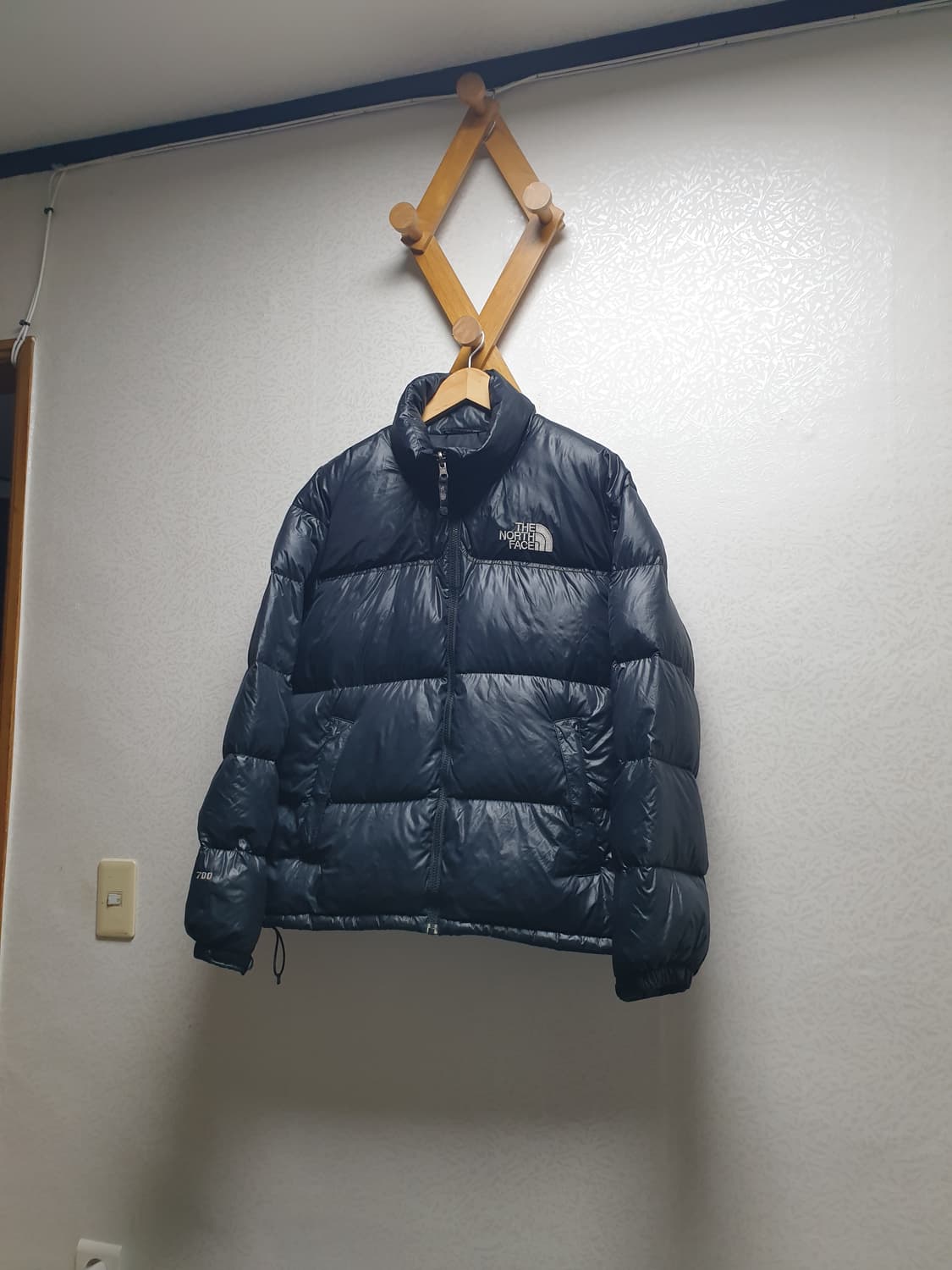 [남95] 노스페이스 눕시패딩700 블랙 상품이미지1