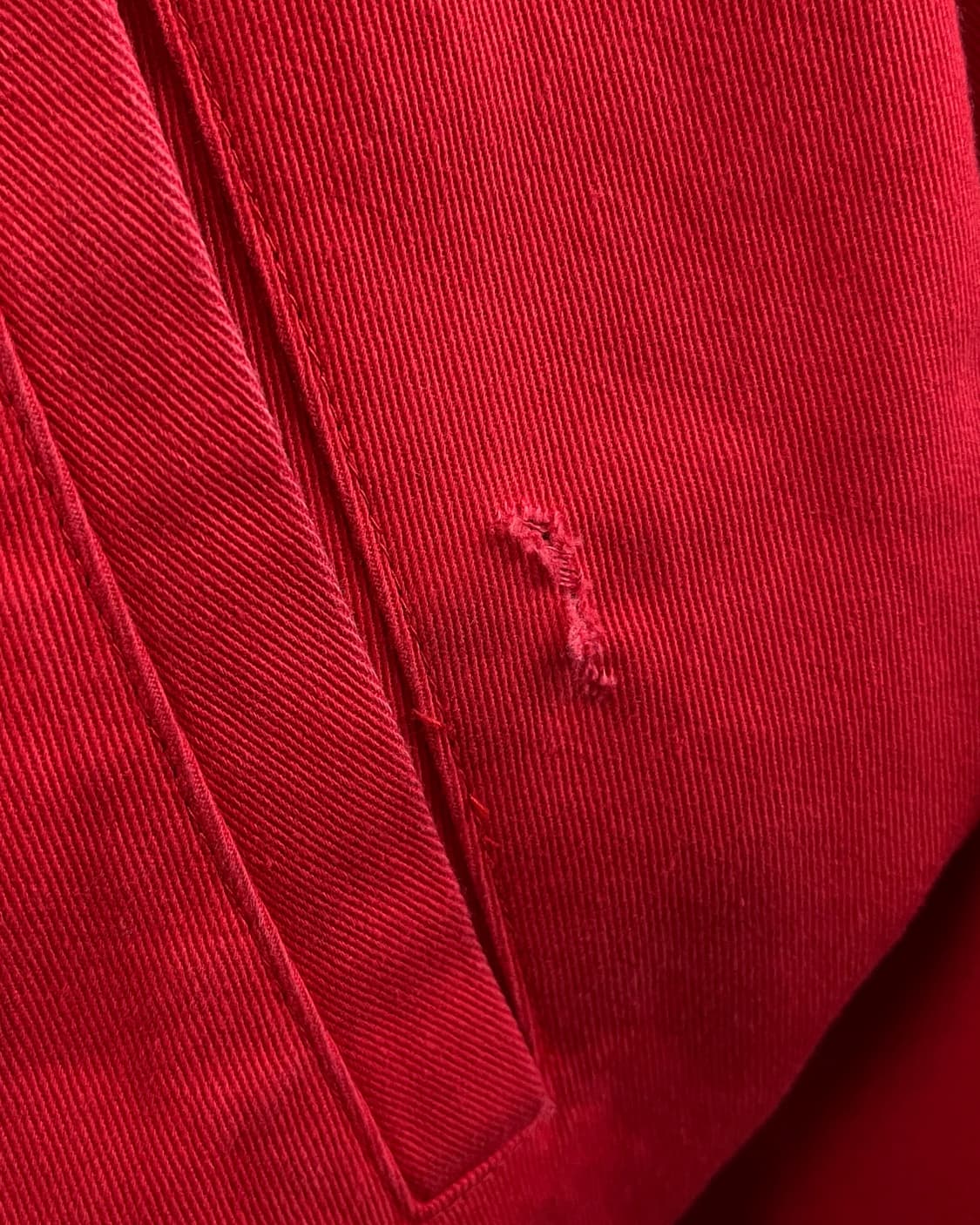 USA 올드 빈티지 캔버스 바시티 자켓 상품이미지10