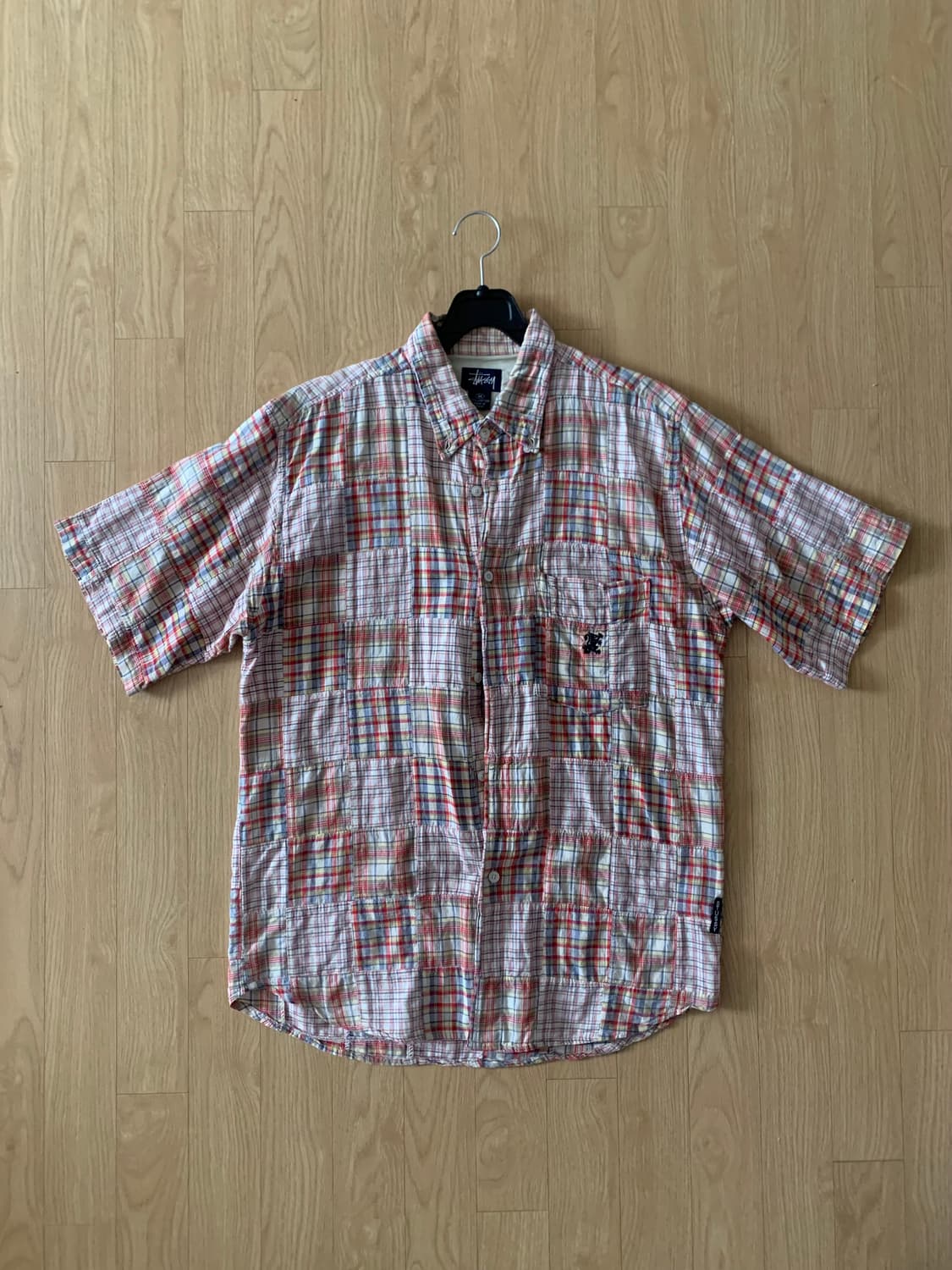 스투시 마드라스 반팔 셔츠 상품이미지1