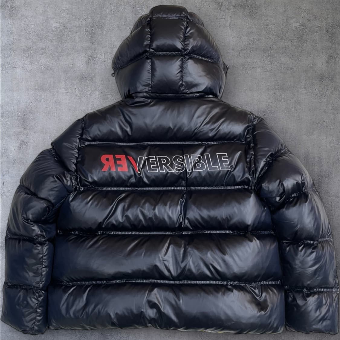 아더에러 ADER ERROR 네이비 옐로체크 17aw 리버시블 푸퍼패딩 상품이미지5