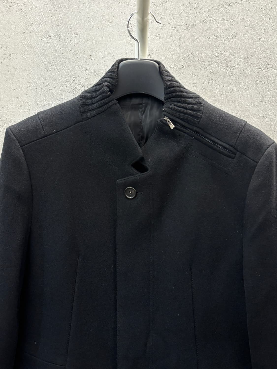 우영미 하이넥 울 자켓 110 상품이미지3