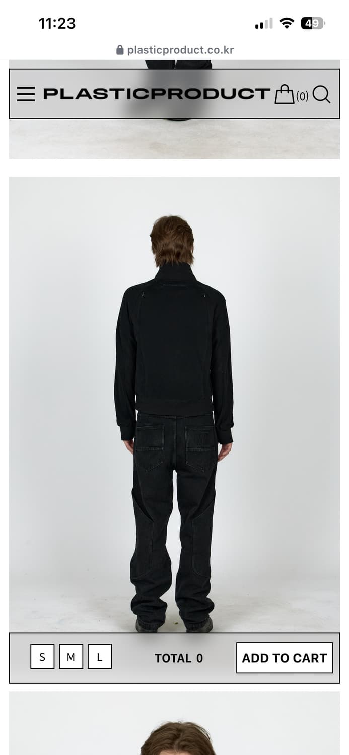 MPa CONTRAST ZIPPED JACKET(black) 상품이미지5