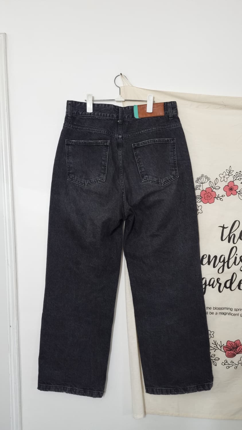 인스턴트펑크 아웃웨이스트 와이드 데님 팬츠 상품이미지7