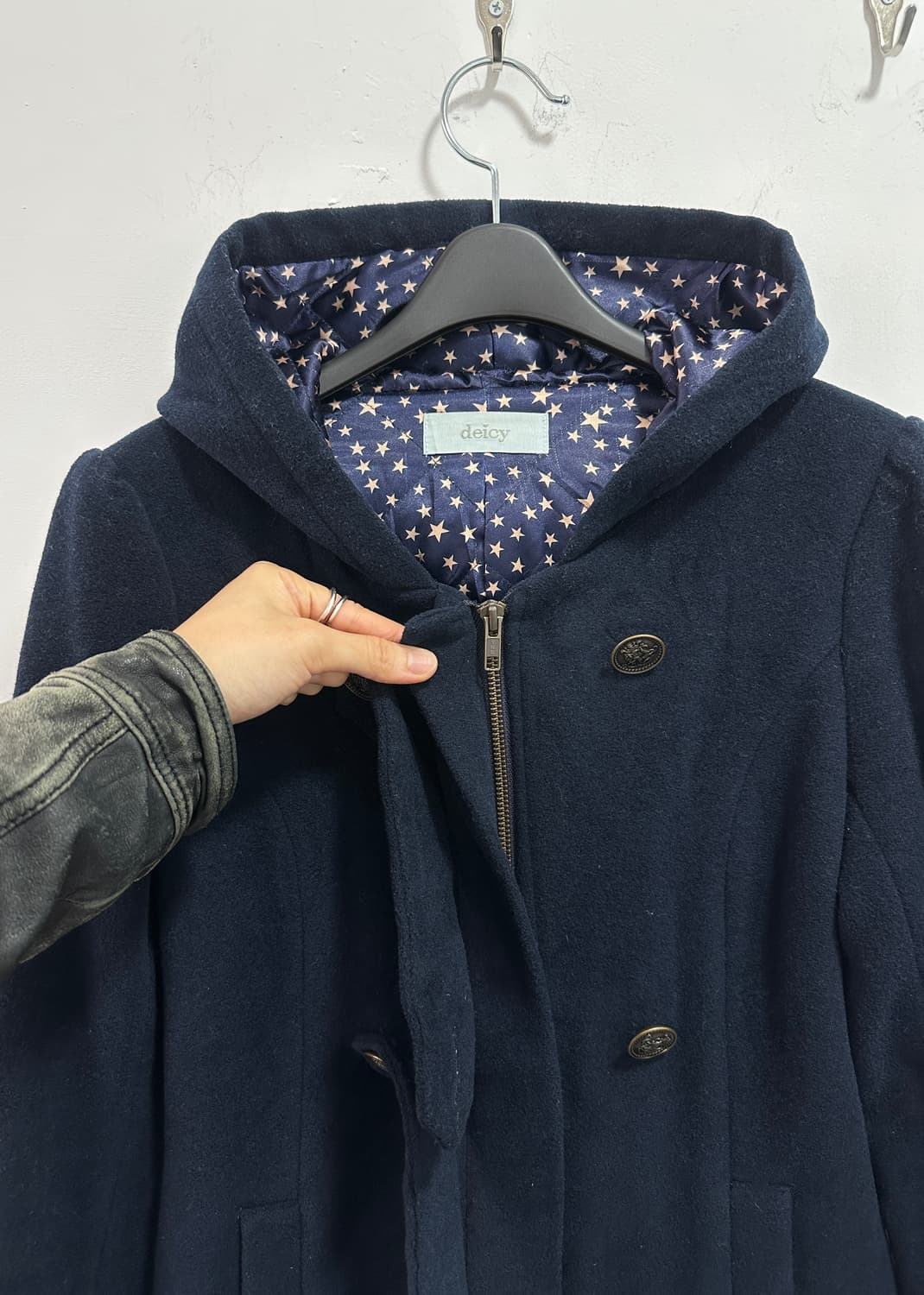 Vintage deicy strap button detail coat 상품이미지6