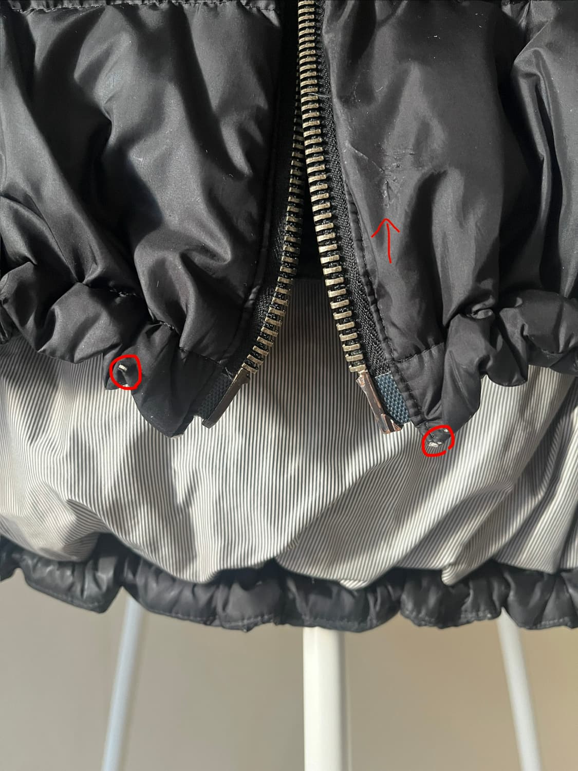 우영미 / C컬 턴업 숏패딩 / 46 상품이미지4