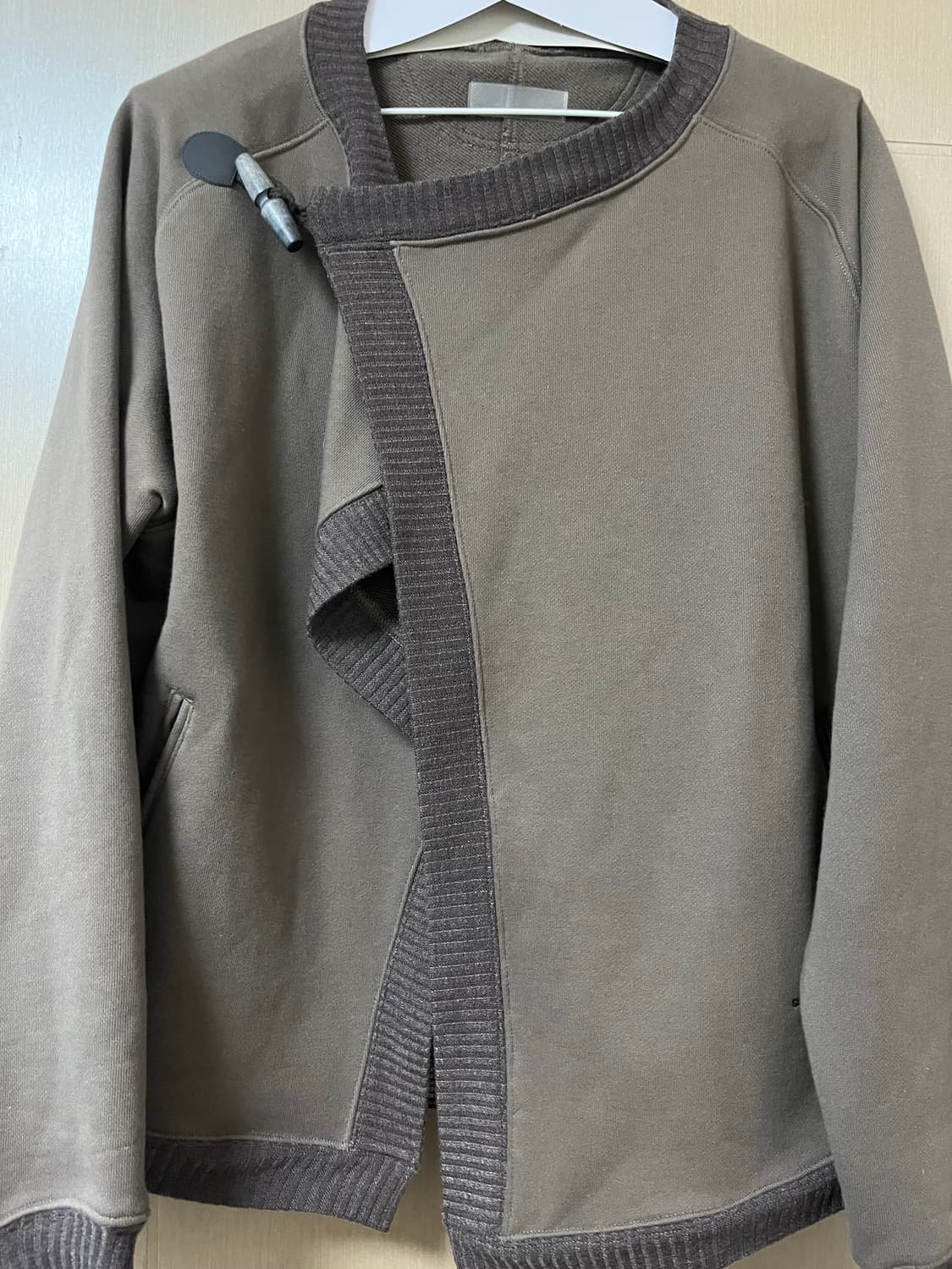 산산기어 랩핑 자켓 브라운 상품이미지2