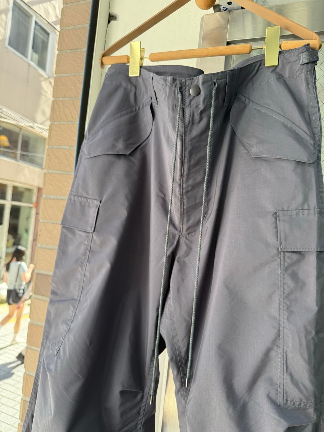 AURALEE Light Cotton Polyester Cargo  상품이미지3