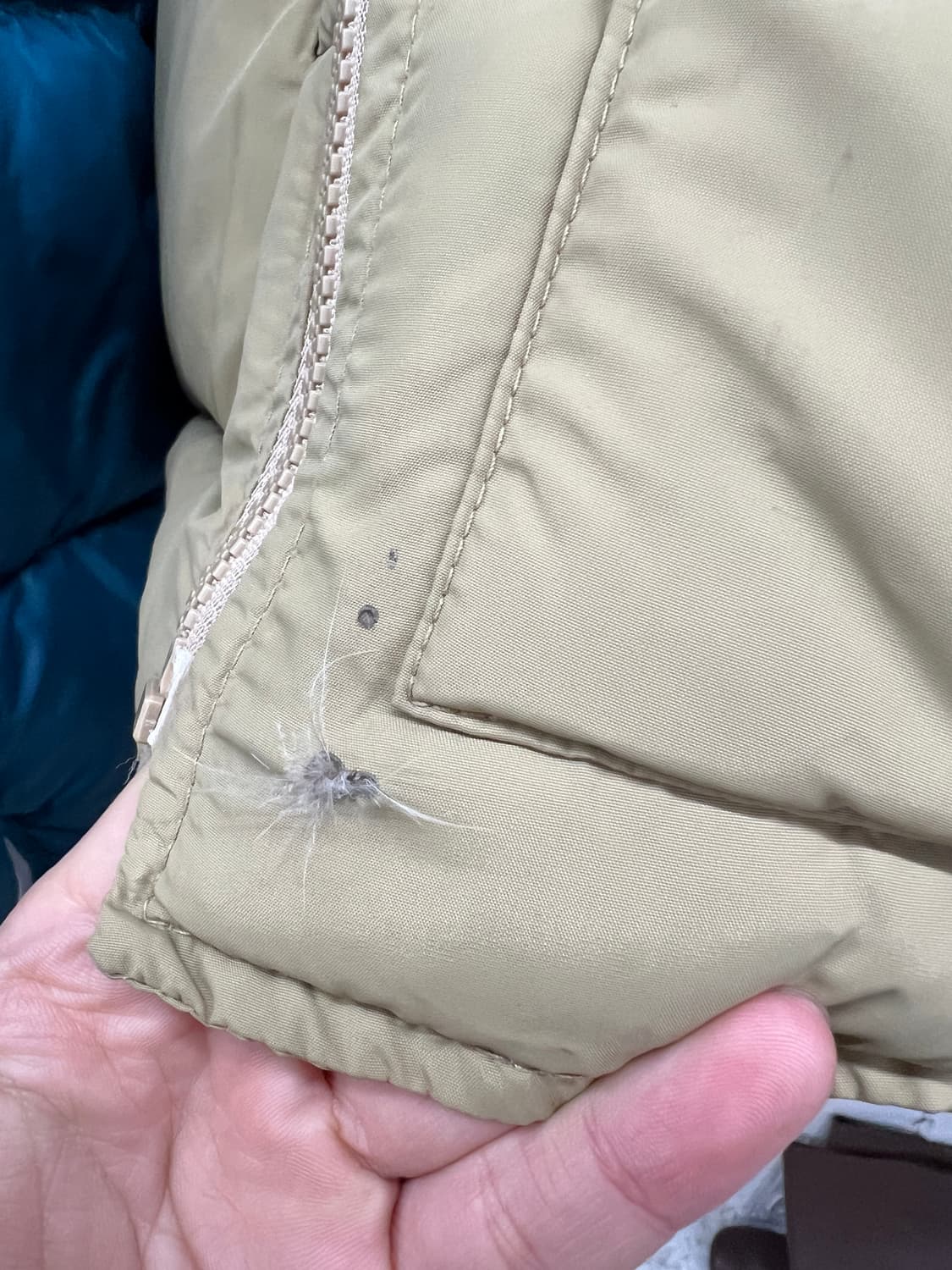 쇼트 구스다운 패딩 상품이미지6