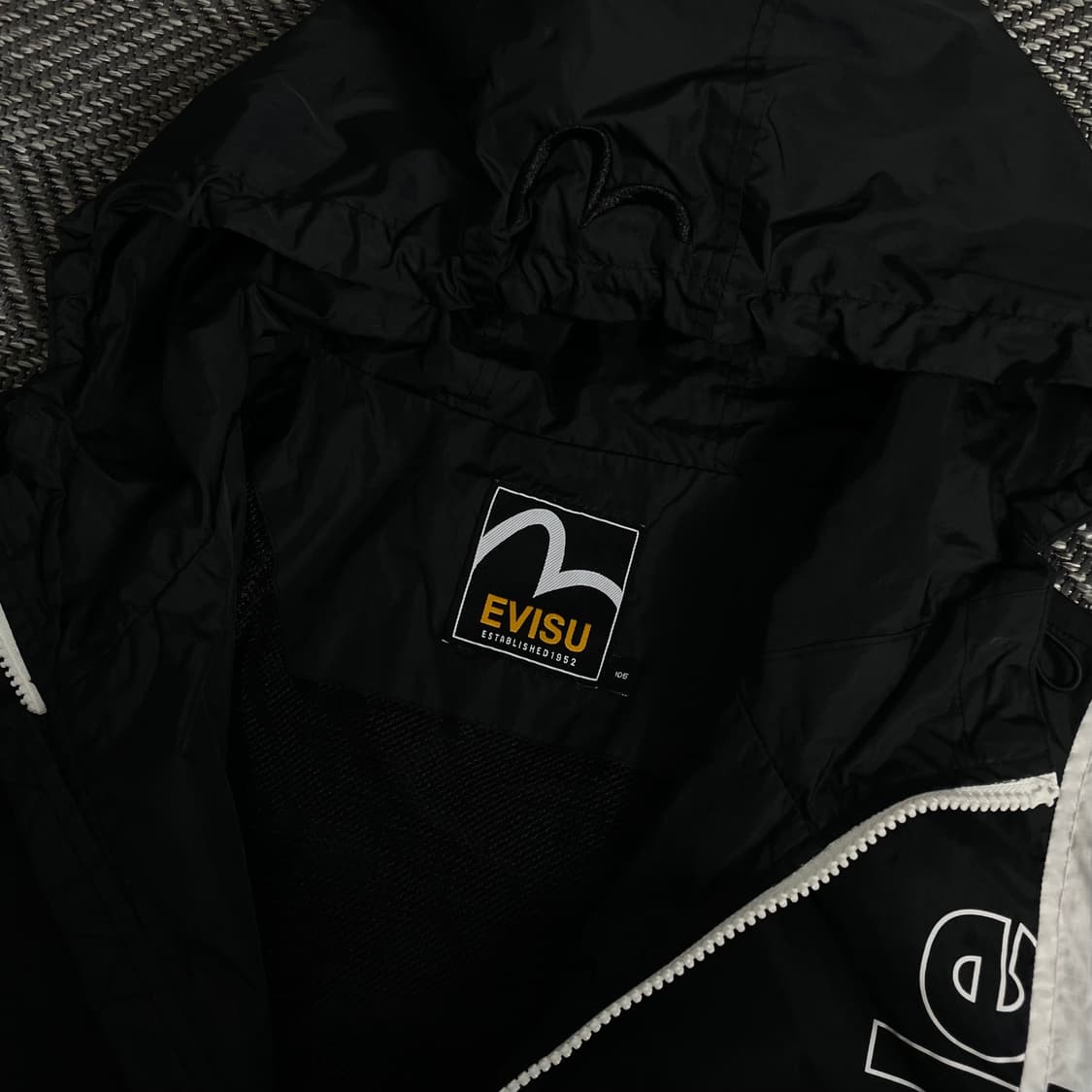 에비수 빅로고 배색 경량 바람막이 자켓y 3339 상품이미지5