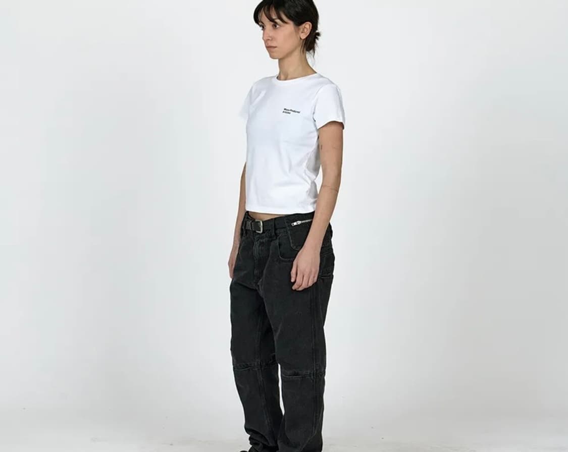 MPa T-SHIRT WOMEN (WHITE) 플라스틱프로덕트 반팔 상품이미지2