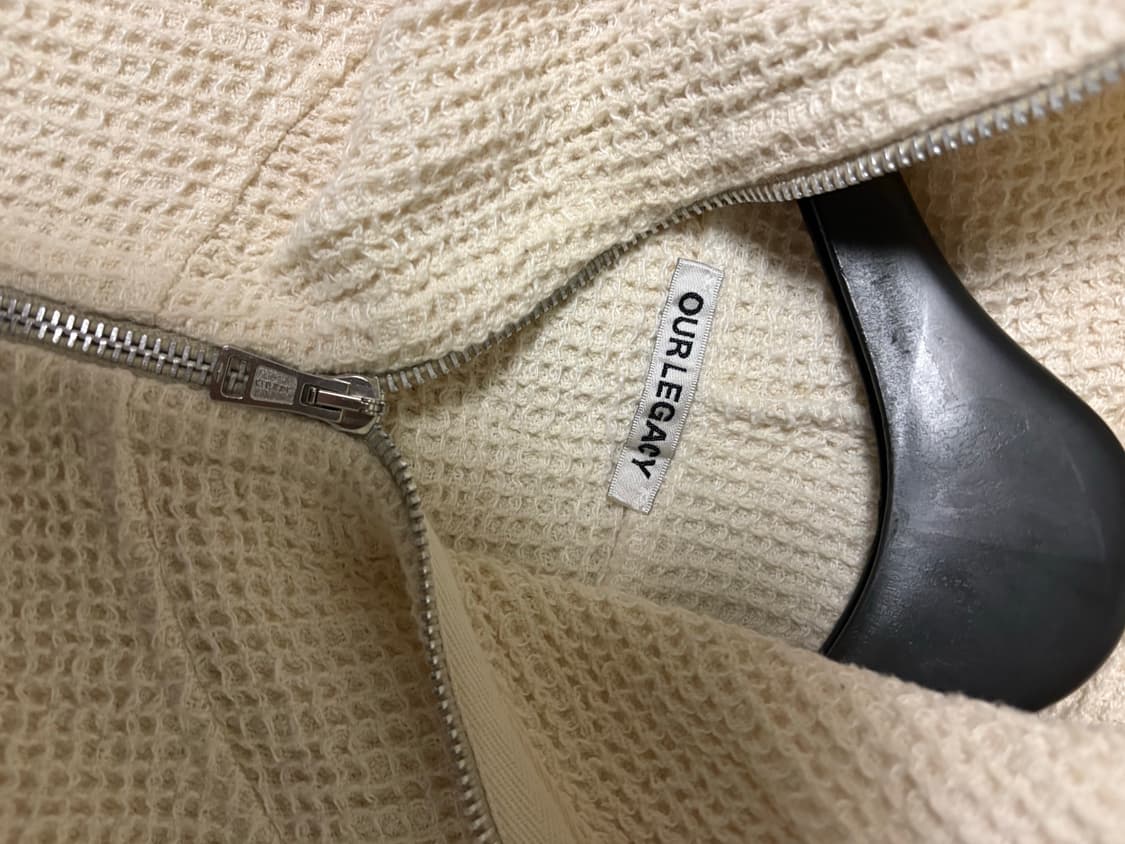 아워레가시 와플 니트 후드집업 52 상품이미지3