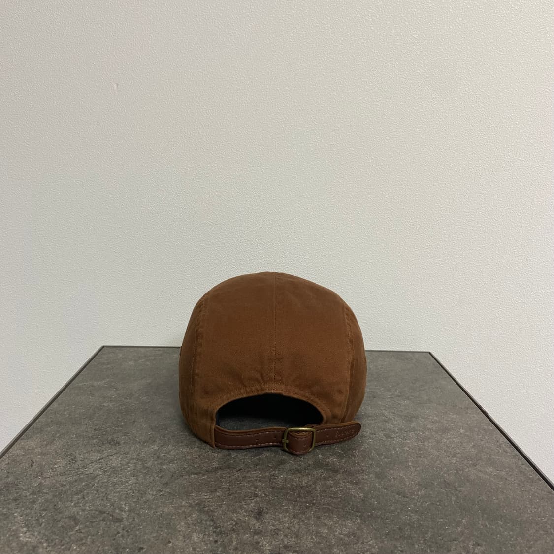 (OS) 슈프림 박스로고 캠프캡 모자 워시드 브라운 상품이미지4