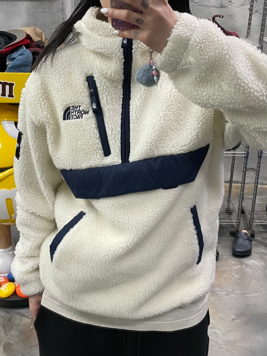 노스페이스 플리스 후드 풀오버 상품이미지8