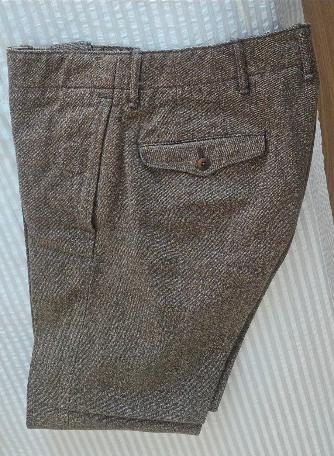 RRL Slim Fit Tweed-Print Cotton Trouser 상품이미지5