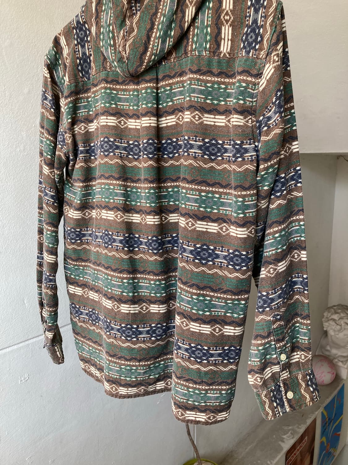 티티타카 패턴 후디 셔츠 상품이미지7