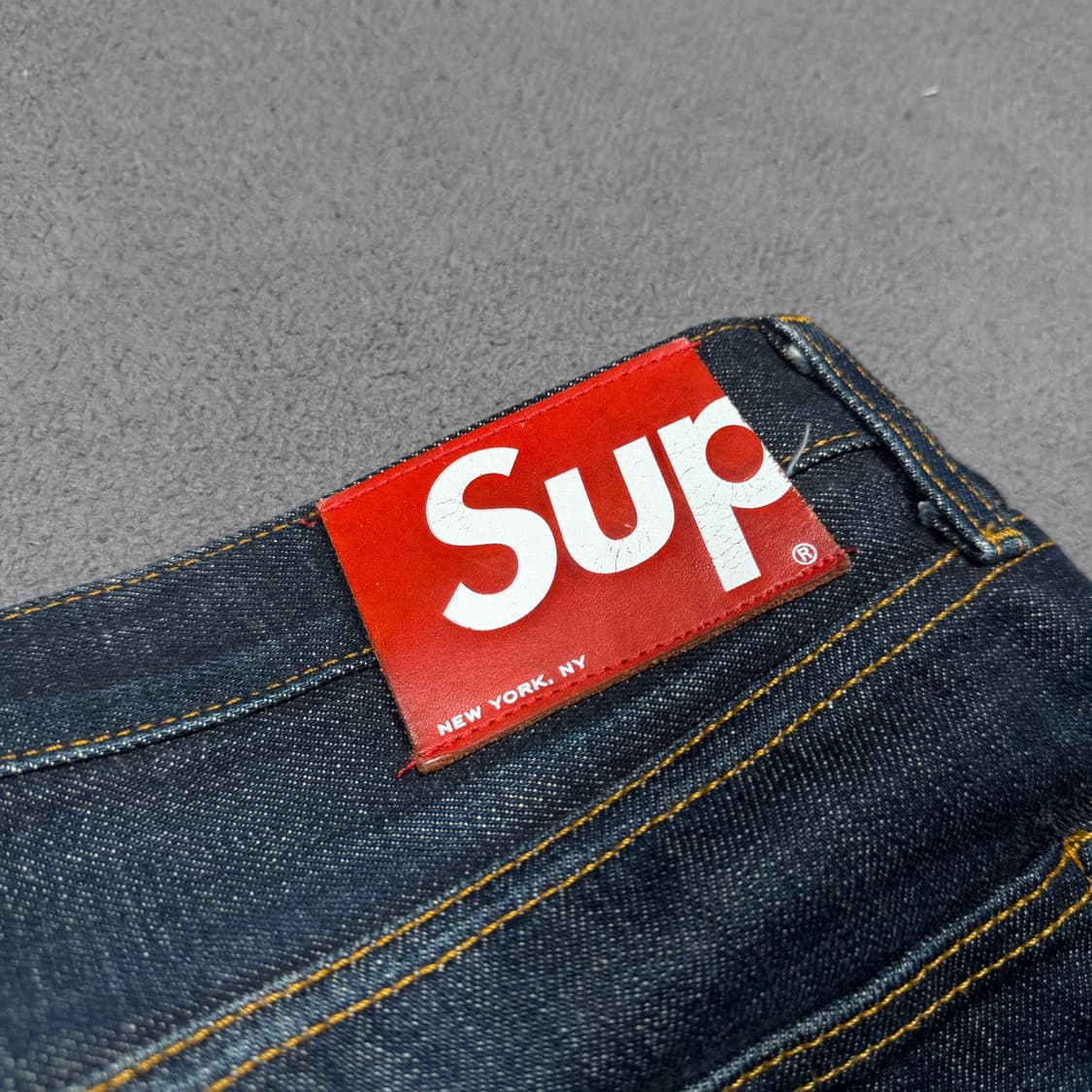 Supreme 슈프림 리지드 셀비지 데님팬츠 상품이미지2