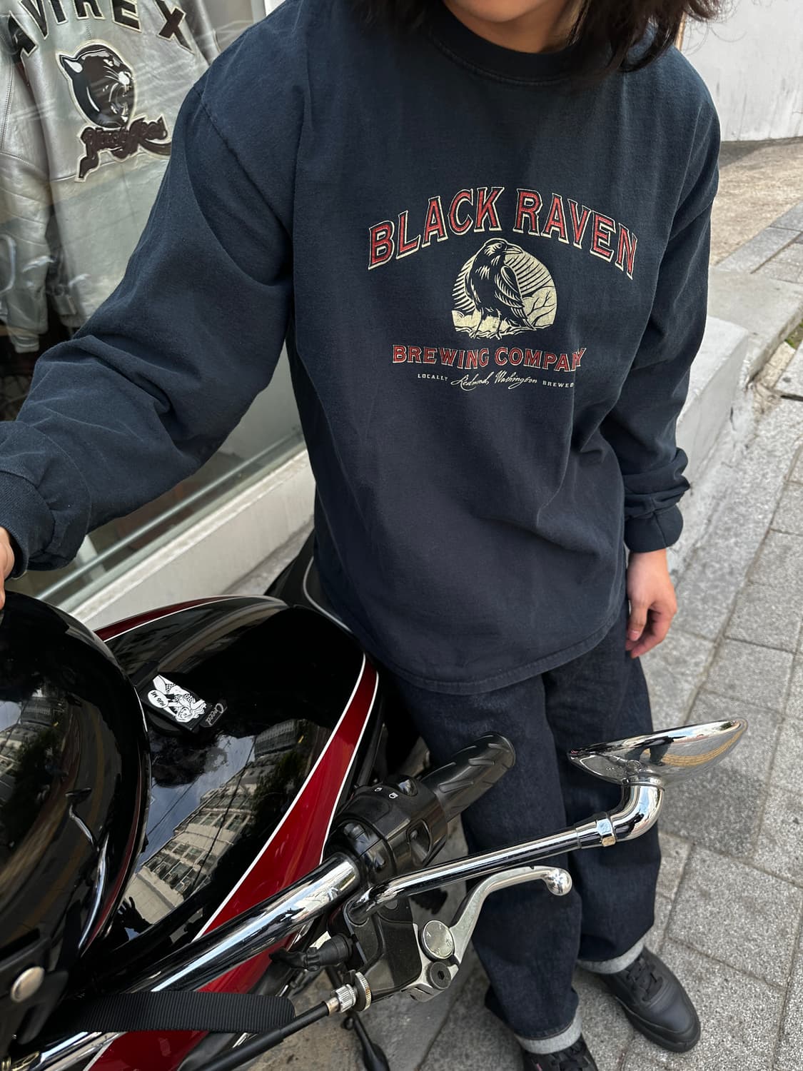 BLACK RAVEN BREWING COMPANY 롱 슬리브 긴팔티 상품이미지2