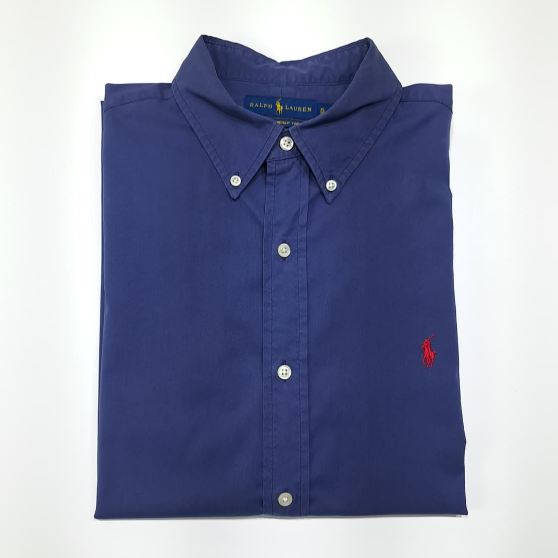 CL296 XL 폴로 코튼 버튼다운 네이비 셔츠 남방 상품이미지9