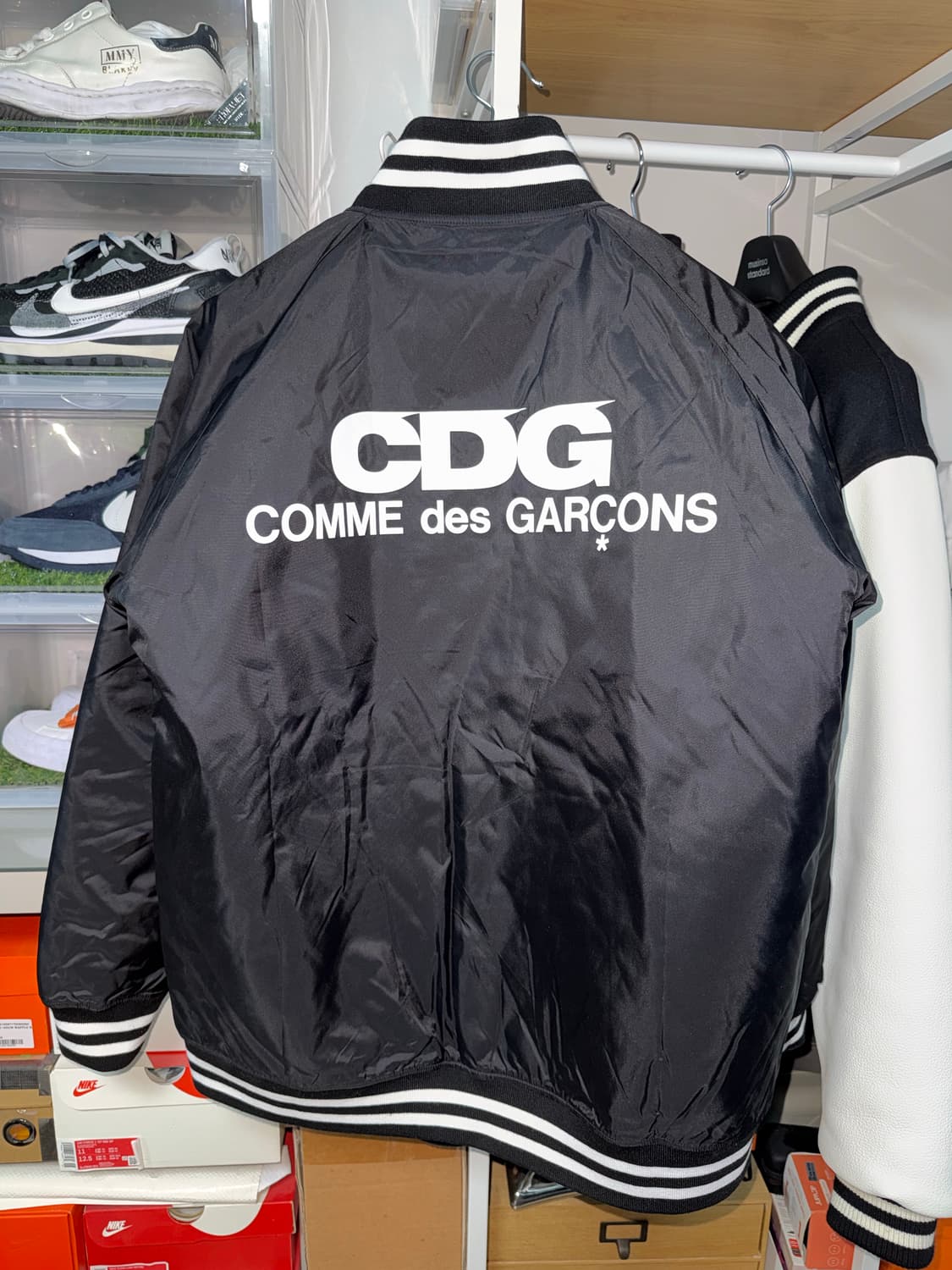 CDG 바시티 자켓 XL 상품이미지1