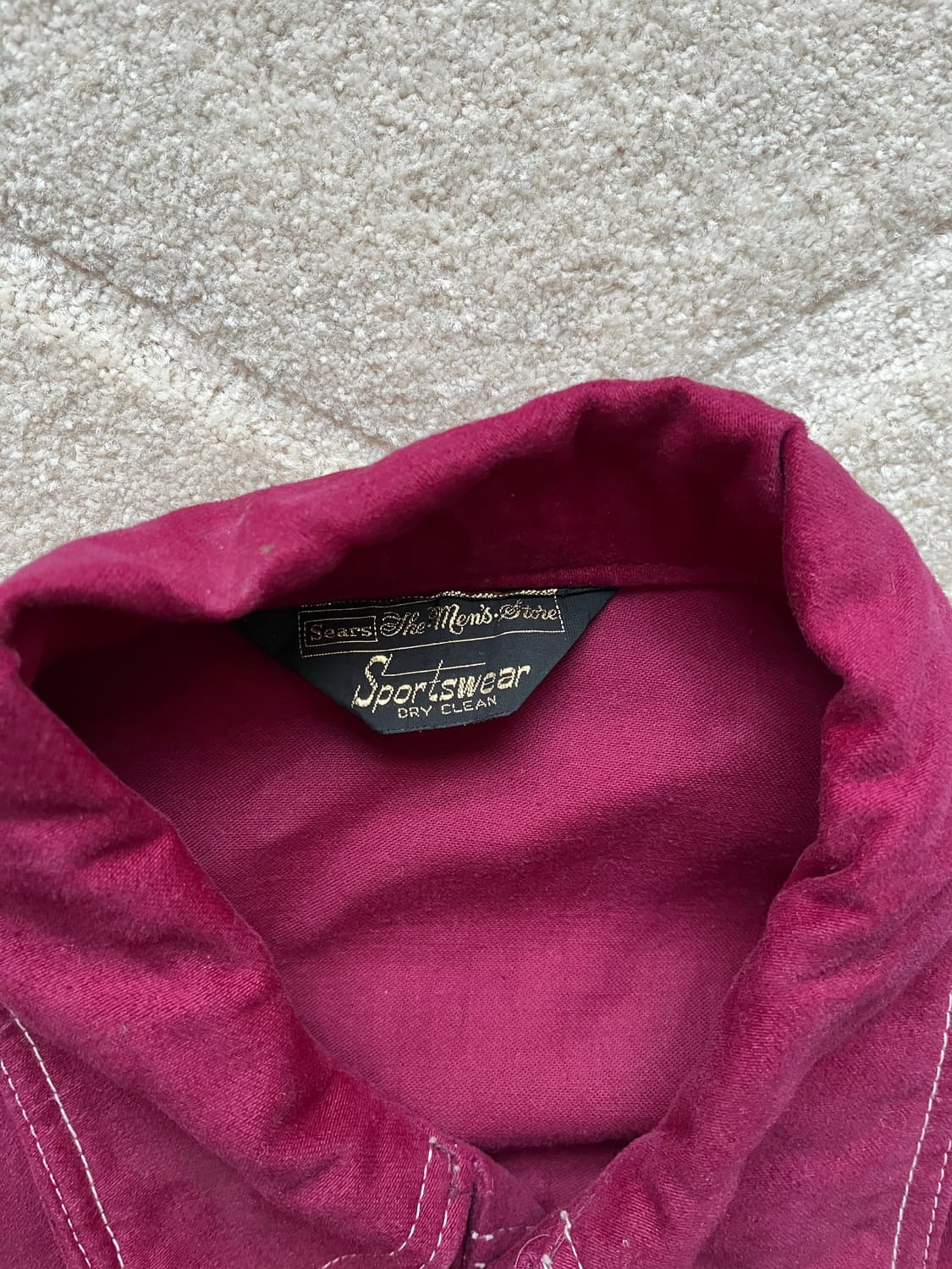 60s-70s Sears 몰스킨 필드 자켓 (95-100) 상품이미지4