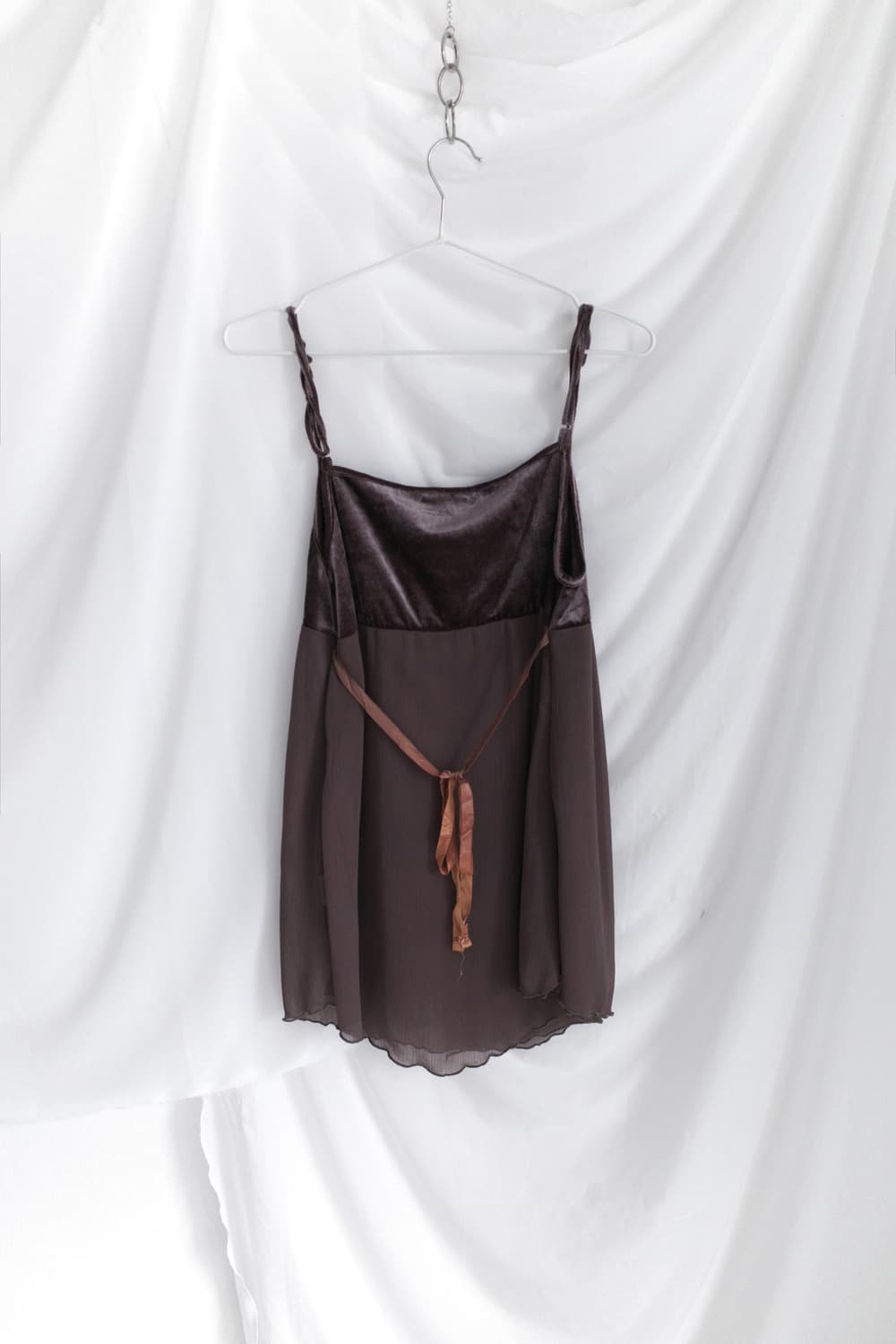lace velvet sleeveless 상품이미지2
