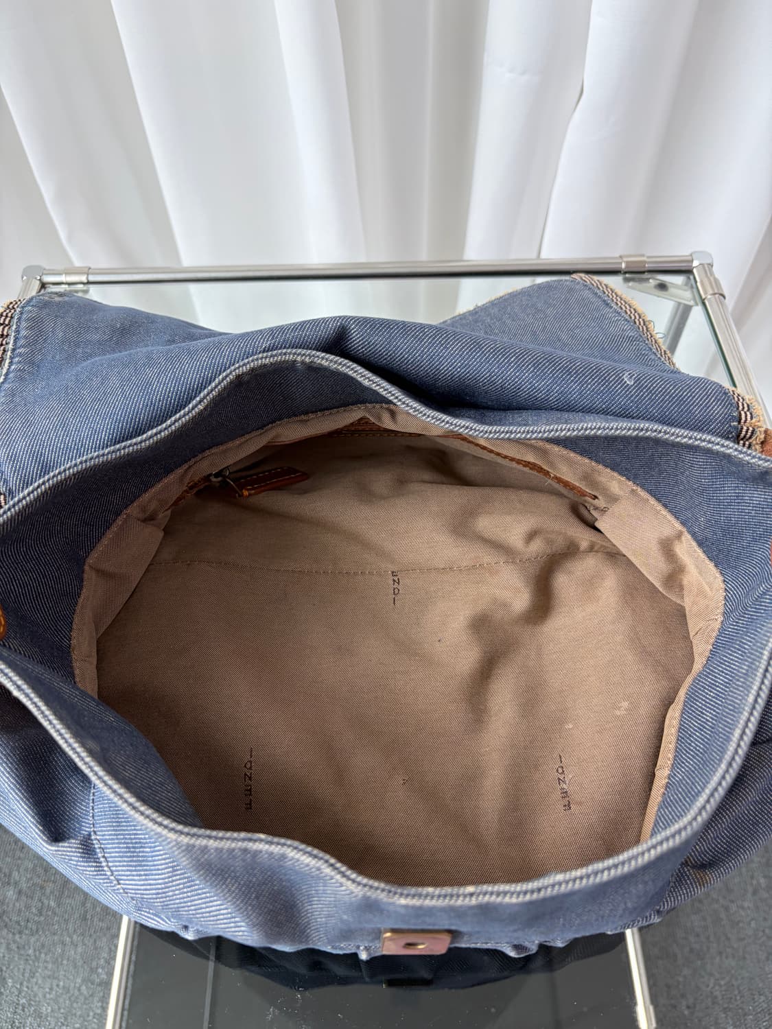 펜디 데님 셰프 바게트백 상품이미지4