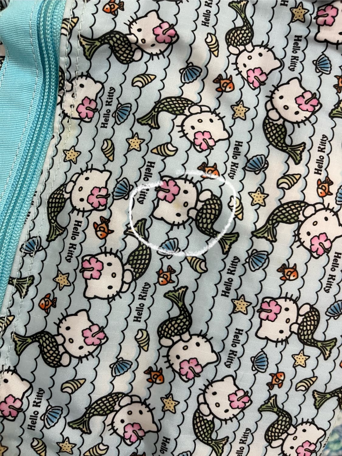 2008 블루 머메이드 키티 백팩 🧜🏻‍♀️ 상품이미지2