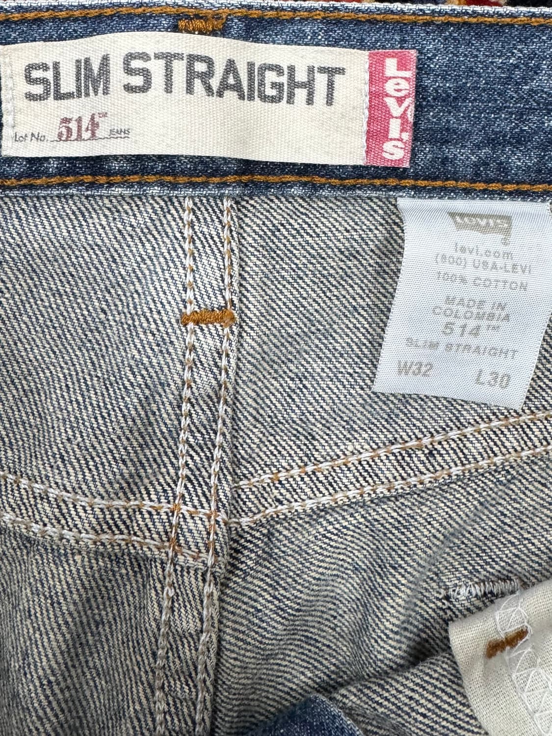 리바이스 514 스트레이트핏 데님 팬츠 32 상품이미지9