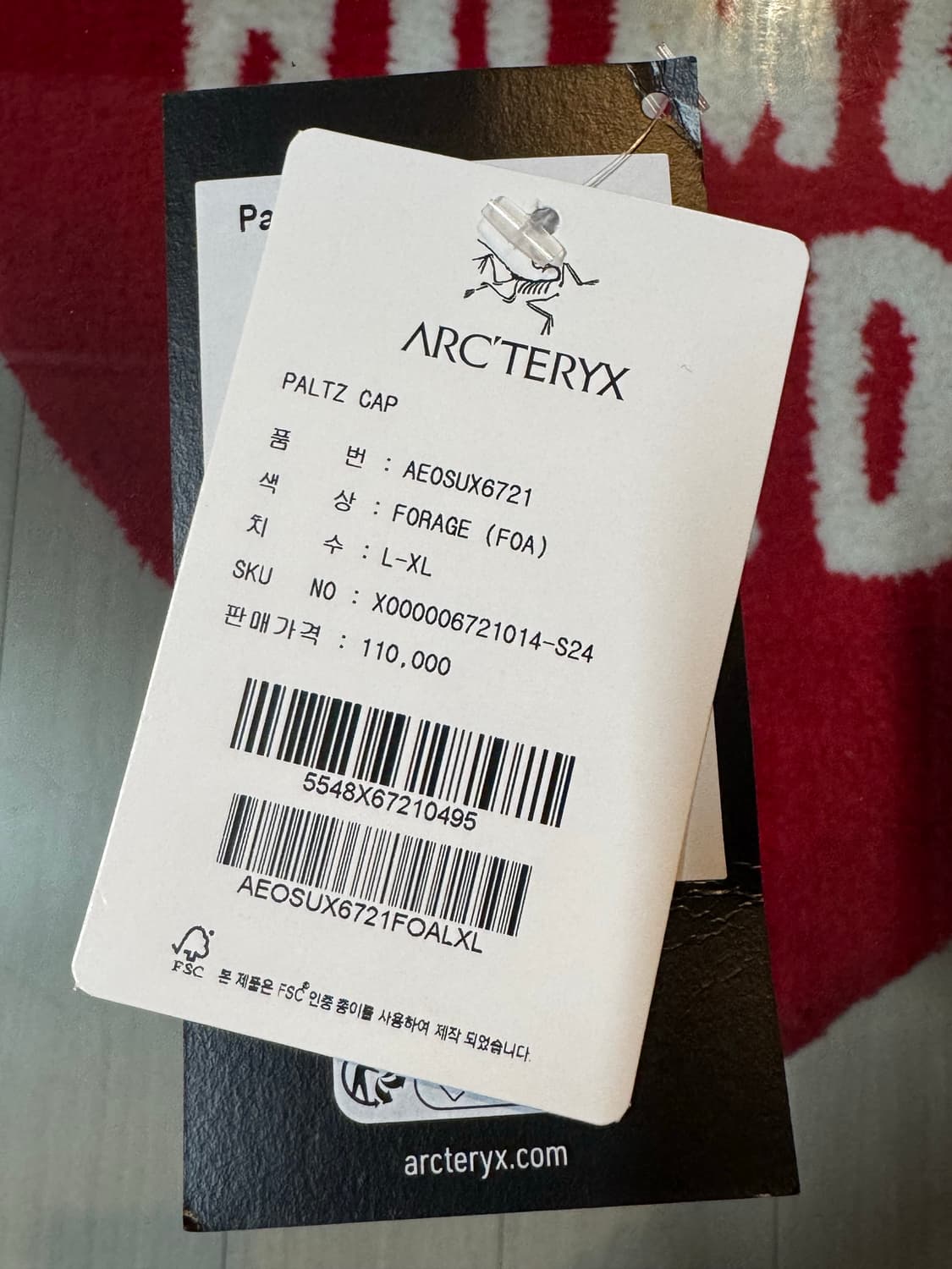 아크테릭스 팔츠 캡 상품이미지3