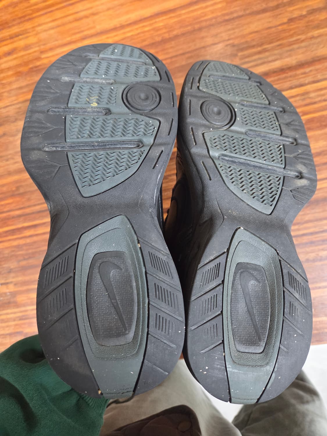 나이키 에어 모나코 가죽 블랙 250 상품이미지5