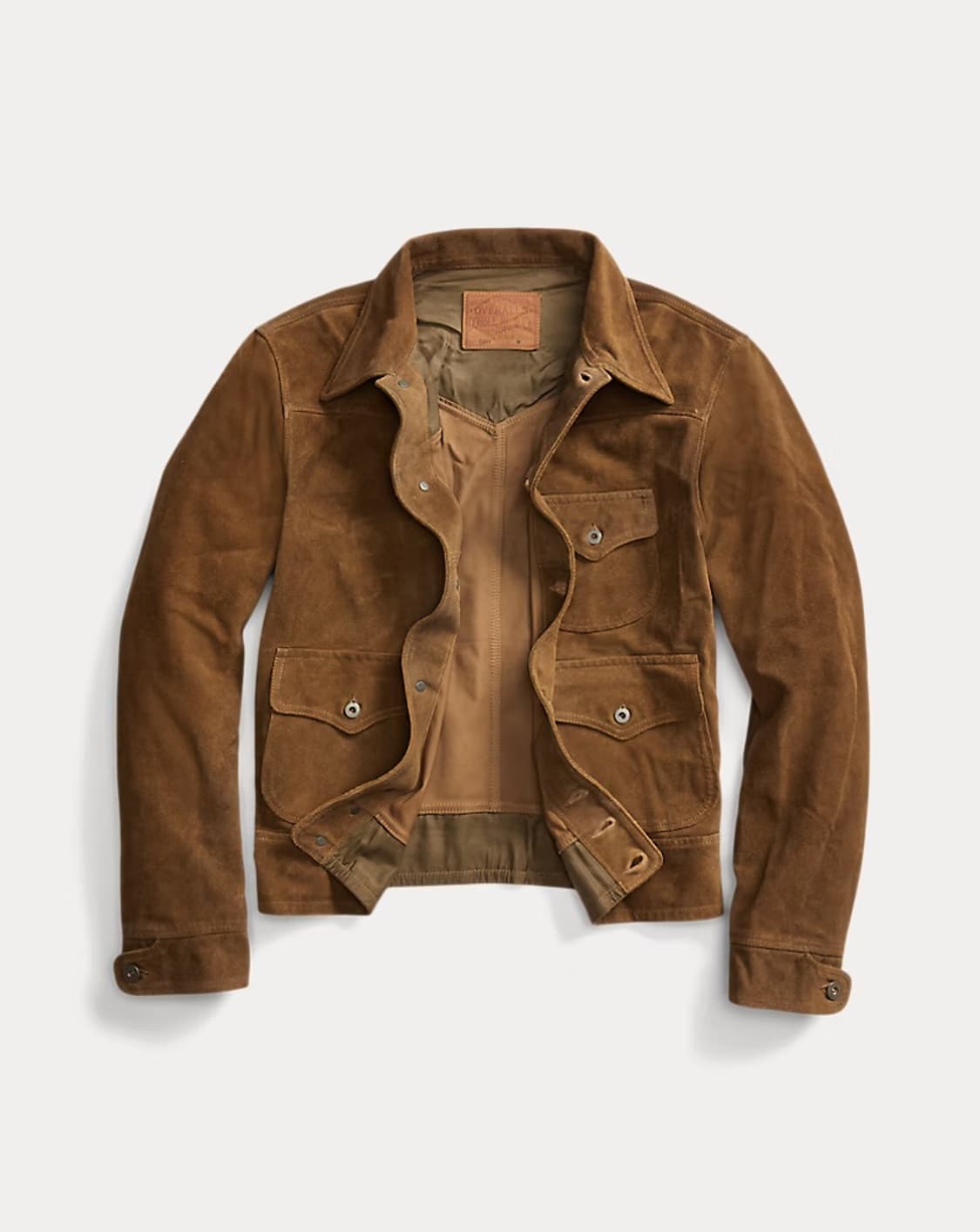 더블알엘 러프아웃 스웨이드 자켓 L사이즈 상품이미지2