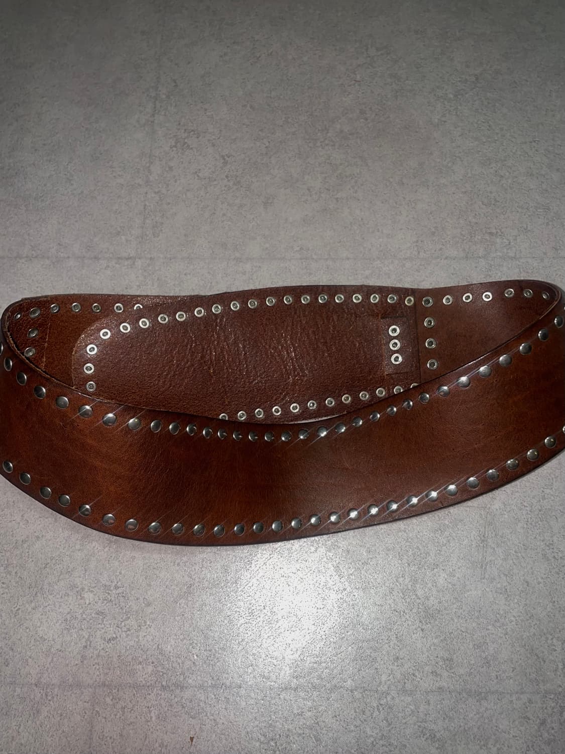 자라 빈티지 스타일 스터드 와이드 벨트 상품이미지4