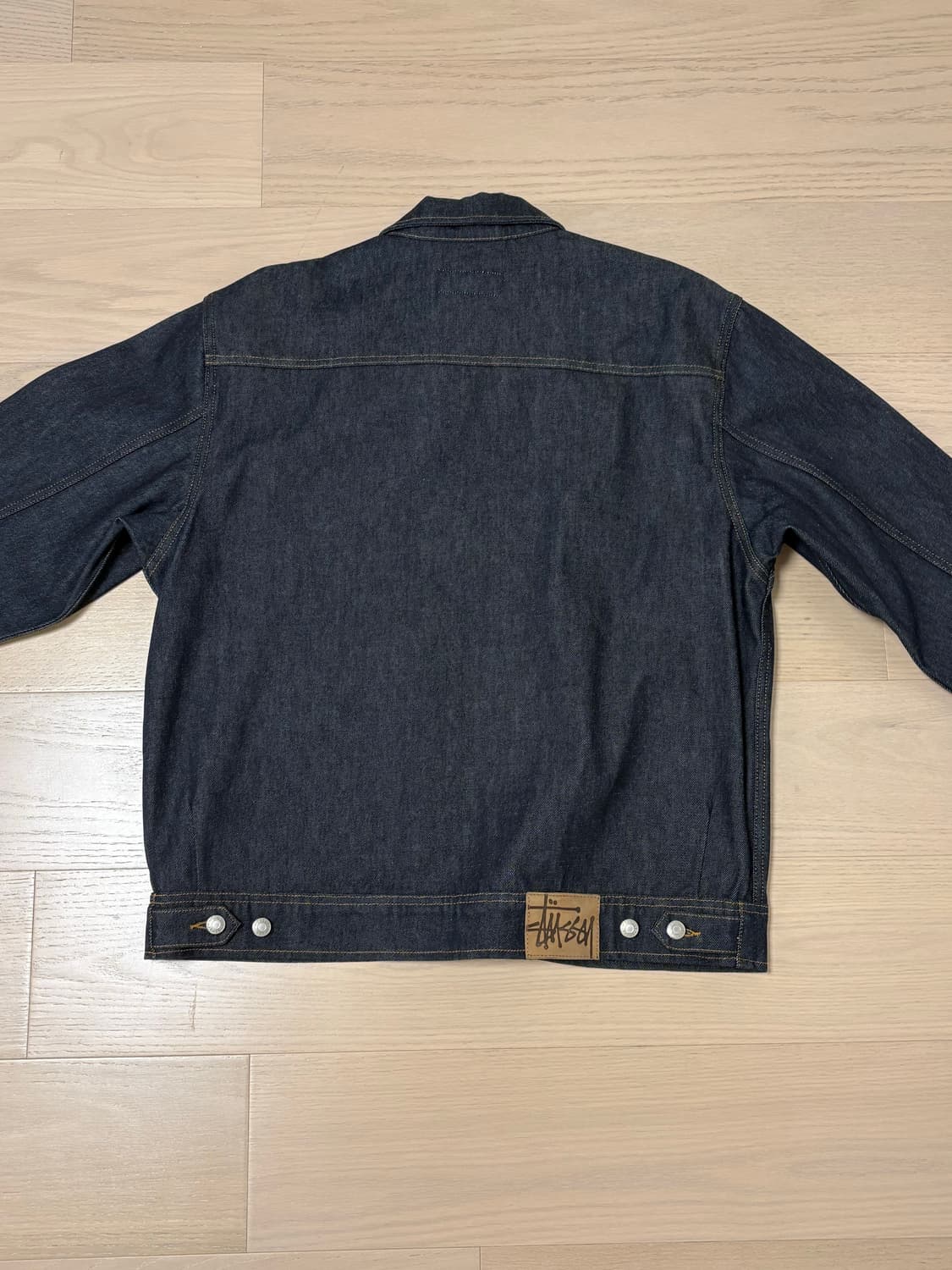 스투시 생지 데님 워크자켓 23FW 상품이미지3