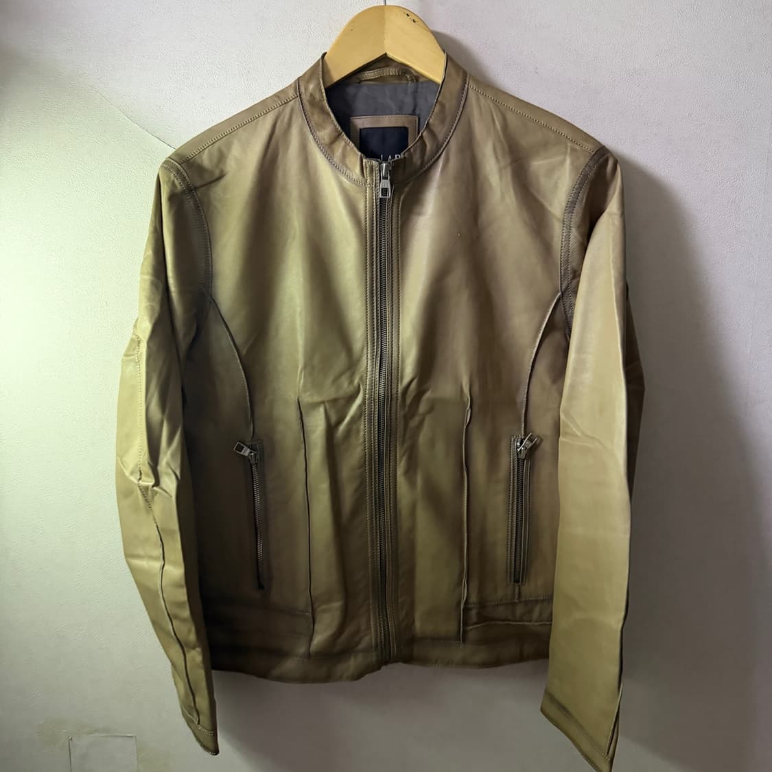 빨질레리 랩 남성 약가죽 블루종 점퍼 M (남성 95정도) 상품이미지2