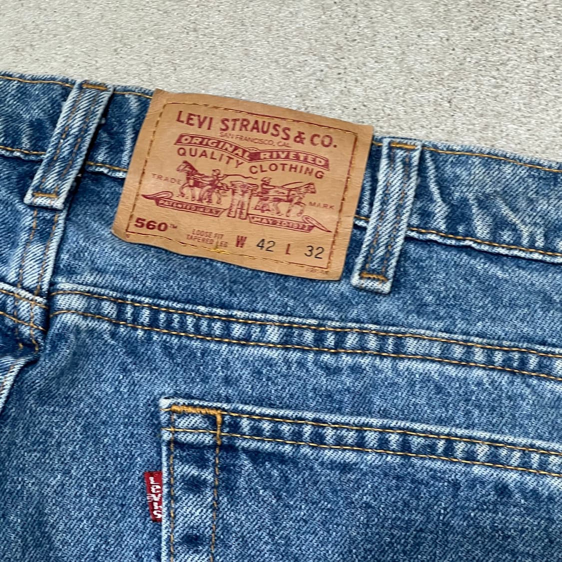 usa 리바이스 560 데님팬츠 s10265 상품이미지5