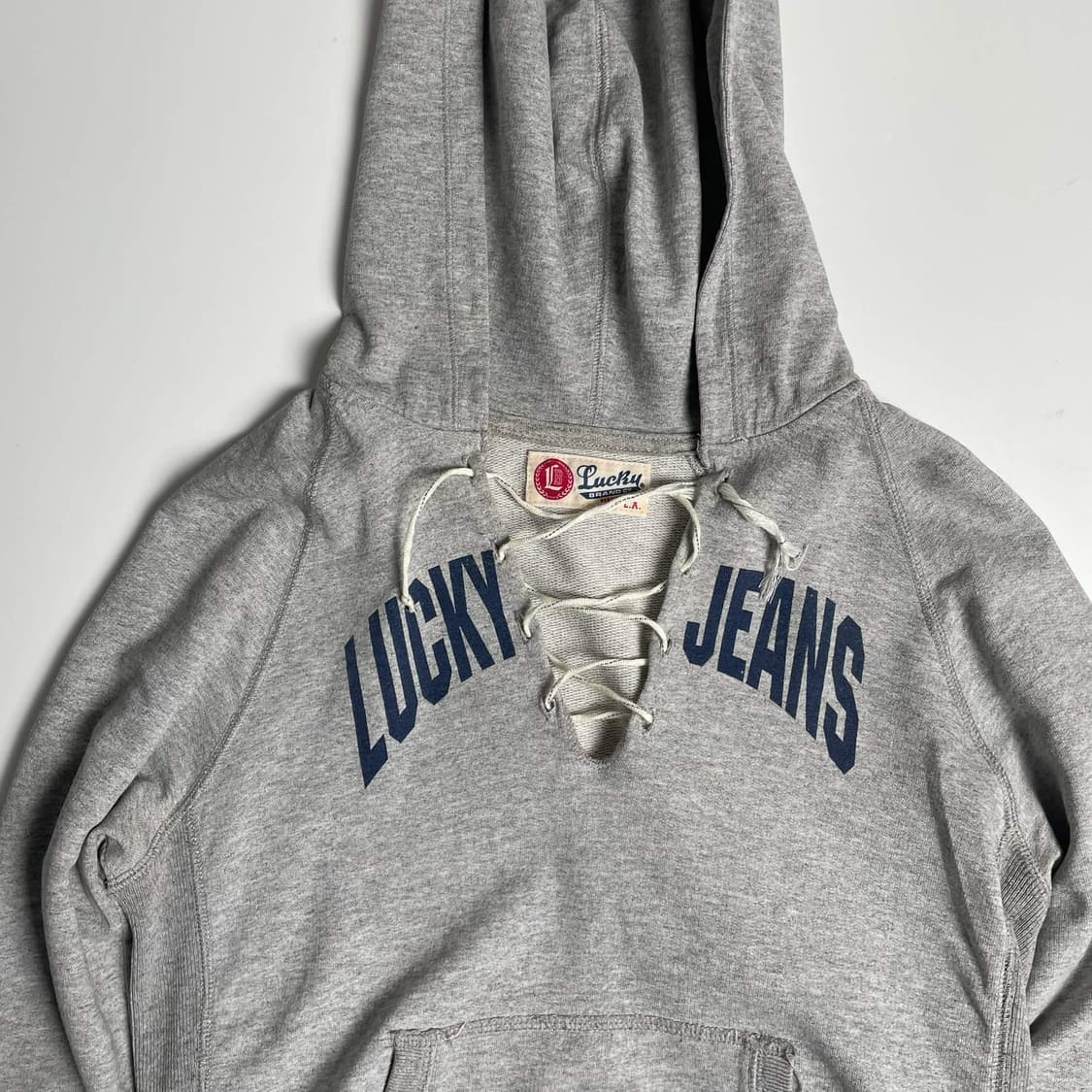 Lucky brand V 넥 스트랩 후드 상품이미지3