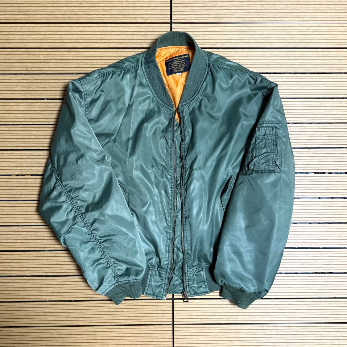 90s I.T.PLAIN ma-1 자켓 상품이미지2