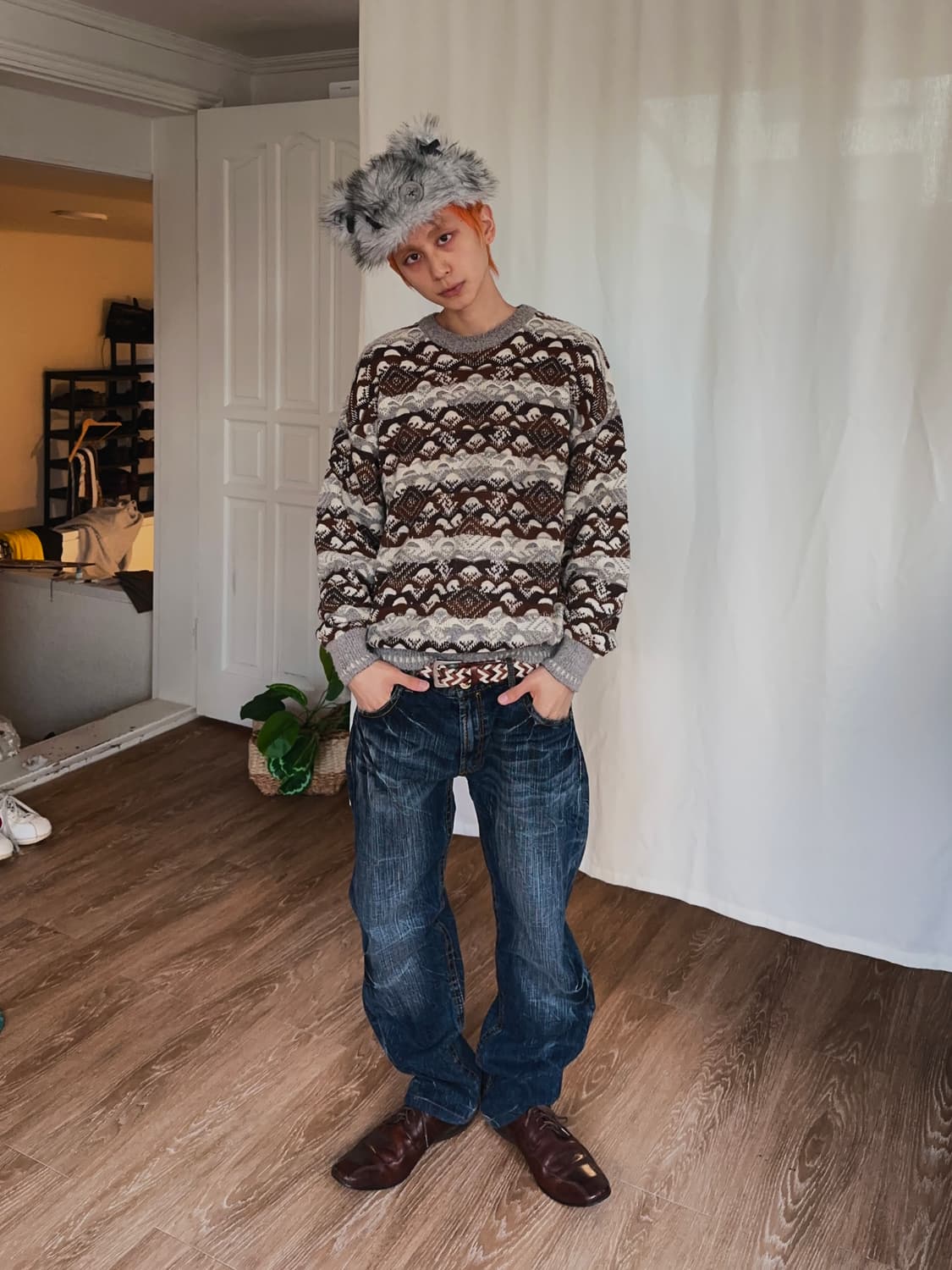 Armaldo Bassini 3D 케이블 스웨터 상품이미지3