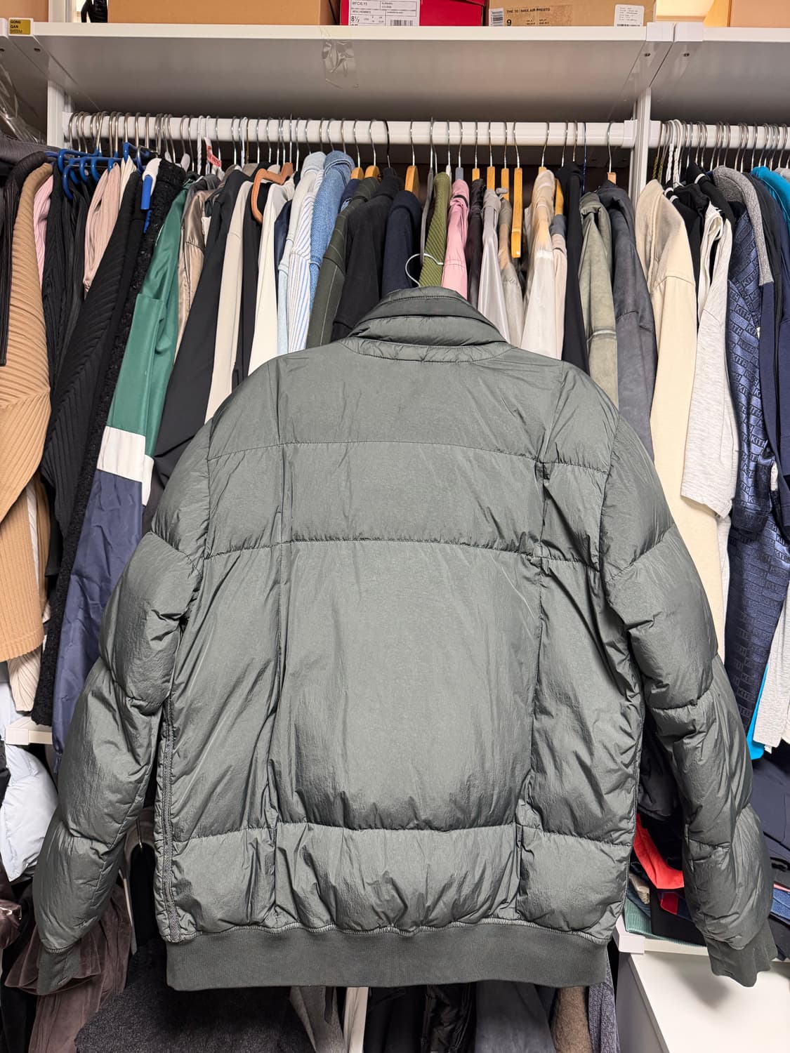 [xxl] 19fw 스톤아일랜드 크링클랩스 숏패딩 상품이미지8