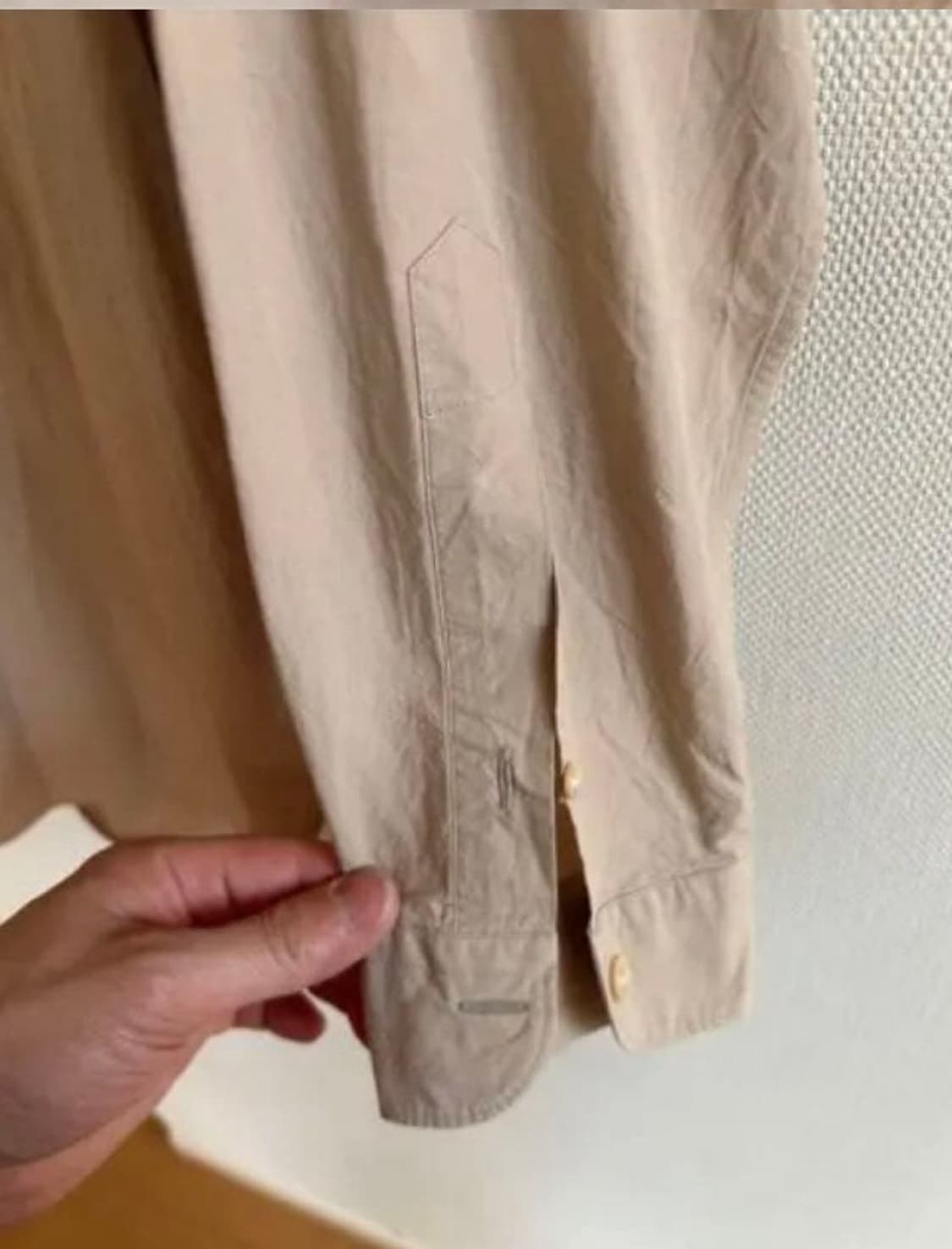 [3] phlannel 플라넬 셔츠 베이지 상품이미지4