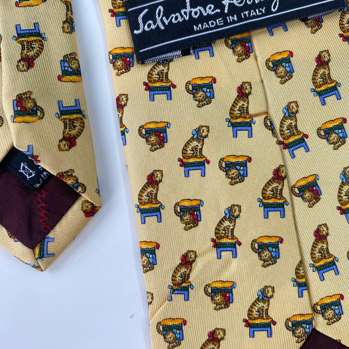페레가모(Ferragamo)  명품 정품넥타이 상품이미지7