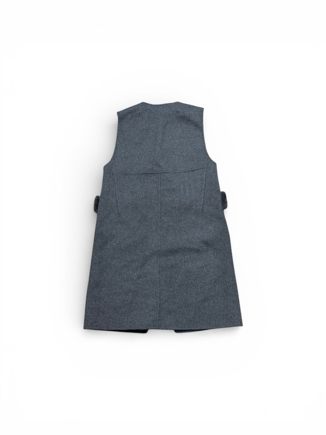 THE IZZAT 캐시미어 슬리브 리스 코트 상품이미지2