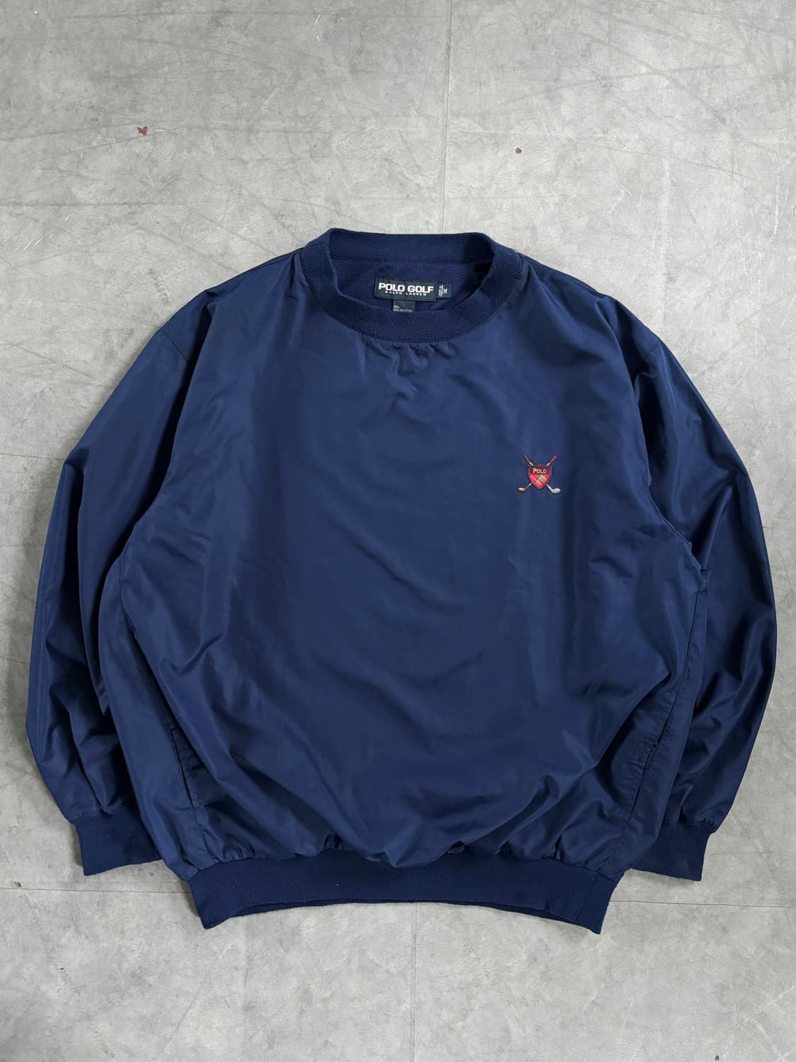 Polo 폴로 랄프로렌 골프 로고 네이비컬러 웜업 상품이미지9