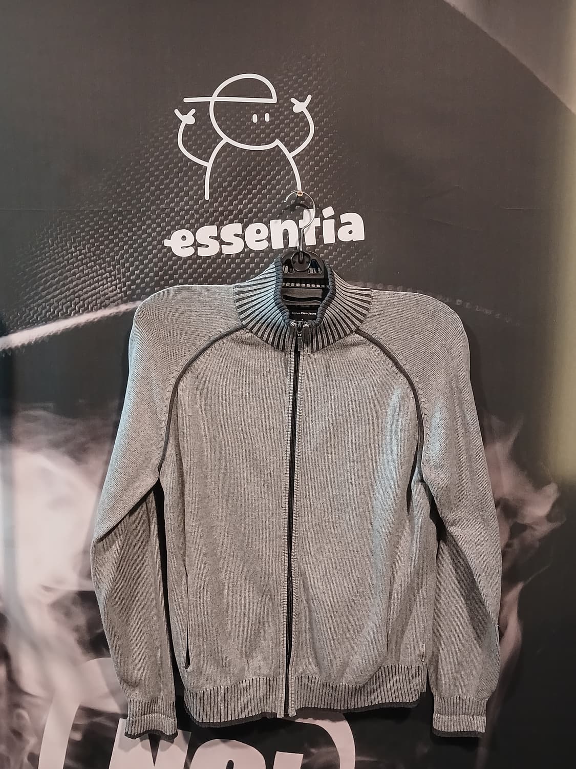 켈빈클라인 하이앤드 니트 집업 상품이미지1