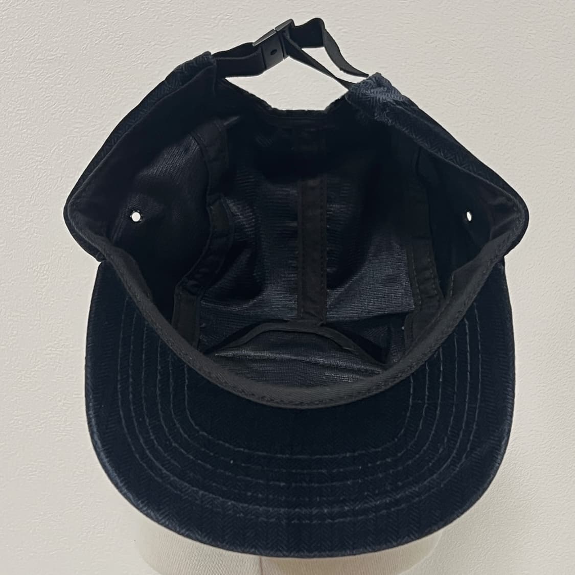 슈프림 2008 헤링본 캠프캡 네이비 상품이미지6