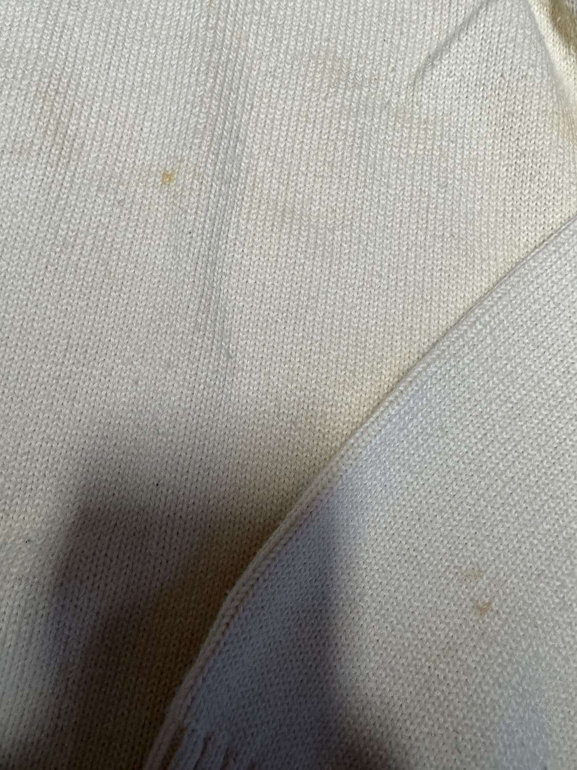 폴로 랄프로렌 신형 라벨 코튼 반집업 니트 L 상품이미지5