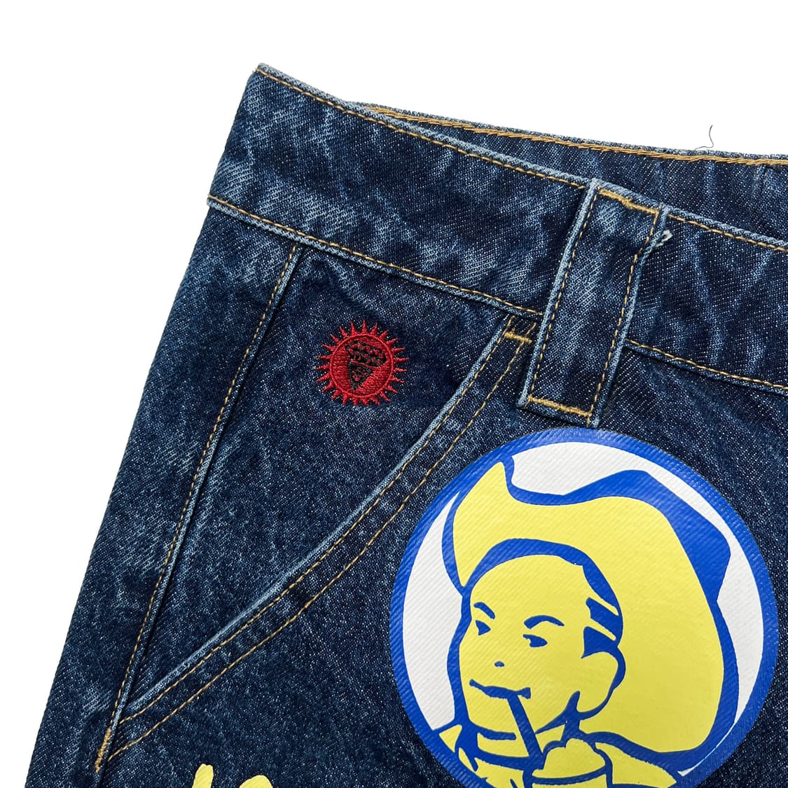 BBC 아이스크림 카우보이 데님 팬츠 (32) 상품이미지4