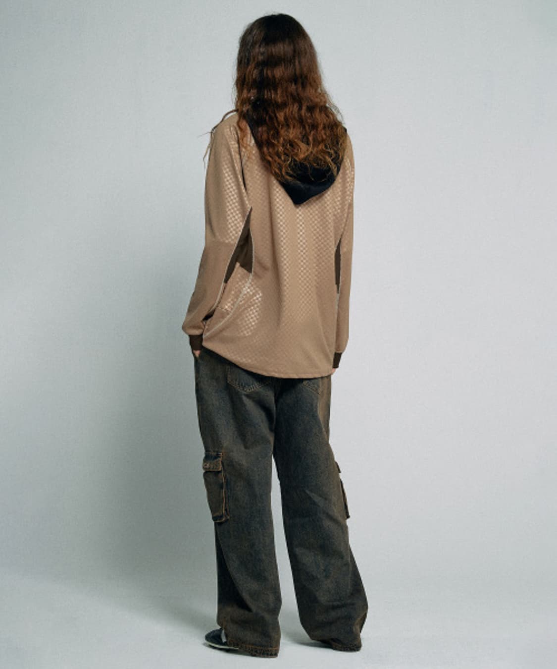 Acid Cargo Jogger Pants Vintage Brown 상품이미지4