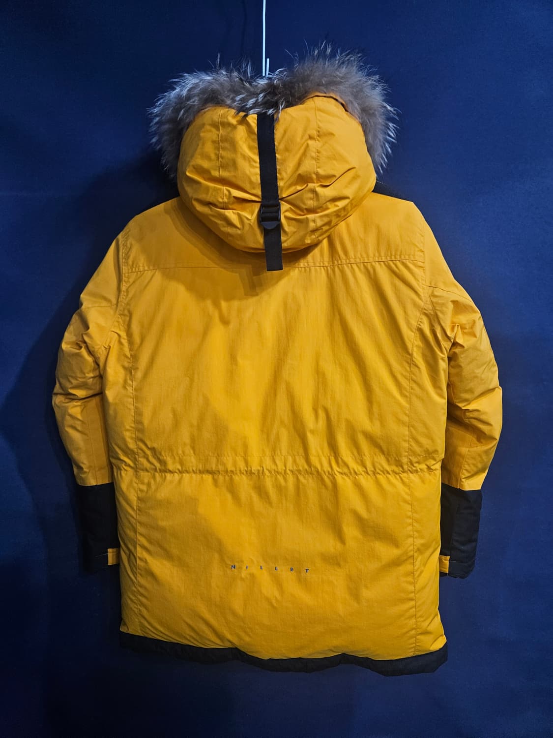 밀레 윈드스토퍼 옐로우 남성 105 구스다운 대장급 패딩  상품이미지2