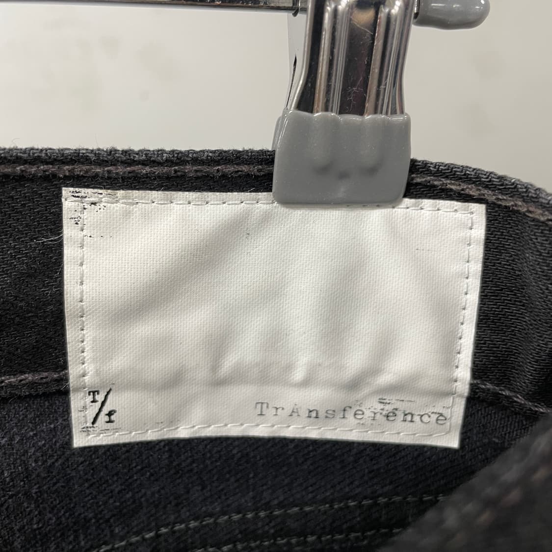 TRANSFERENCE 흑청 데님 팬츠 -(W) 상품이미지7